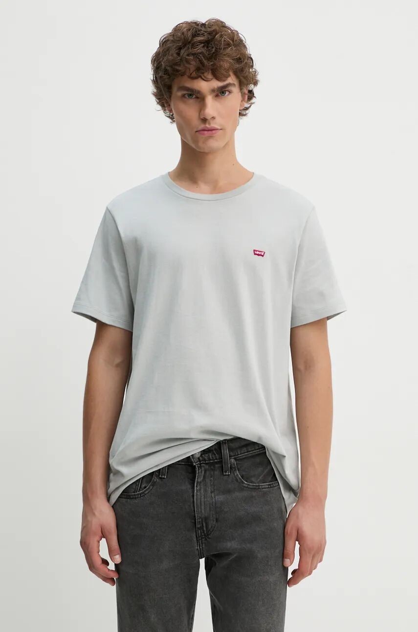 

Хлопковая футболка Levi's, серый