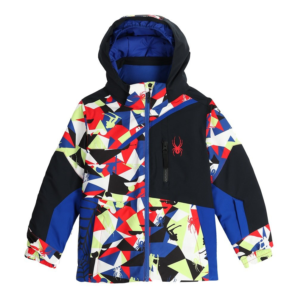 

Утепленная лыжная куртка Spyder Challenger (для мальчиков) - Зима 2023 года, Red Combo