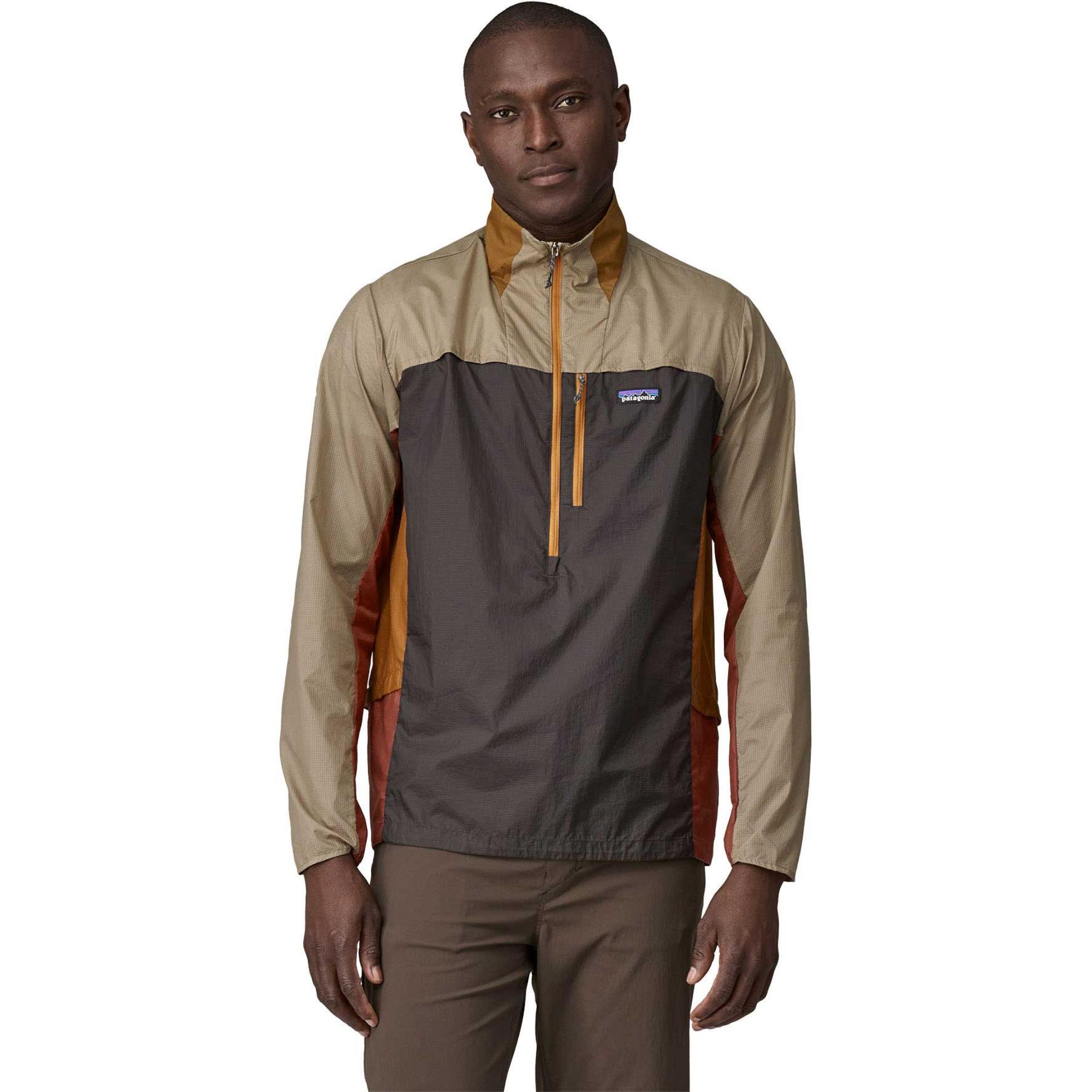 

Мужской пуловер Houdini Stash с половинной молнией Patagonia, Seabird Grey