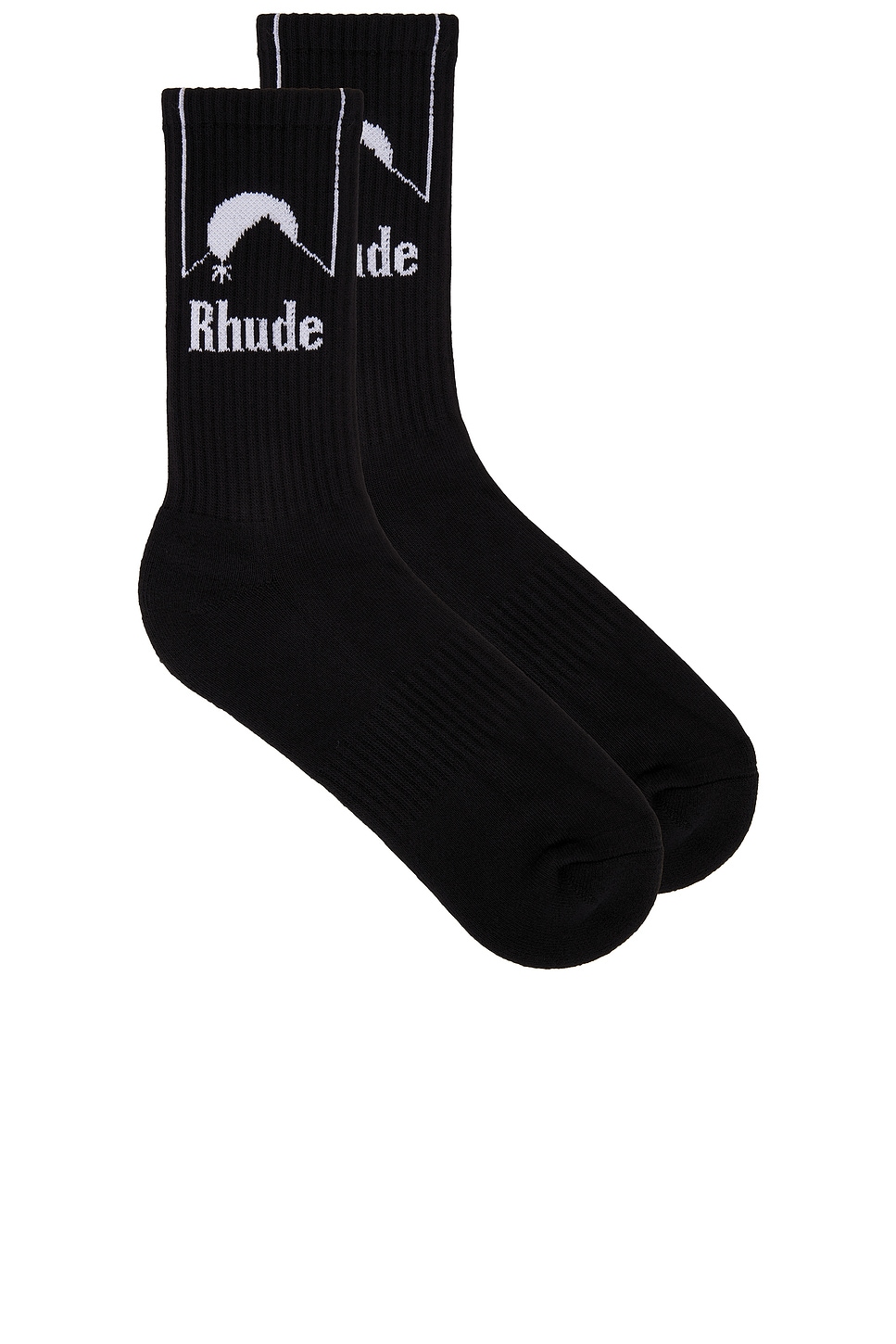 

Лунные носки Rhude, черный