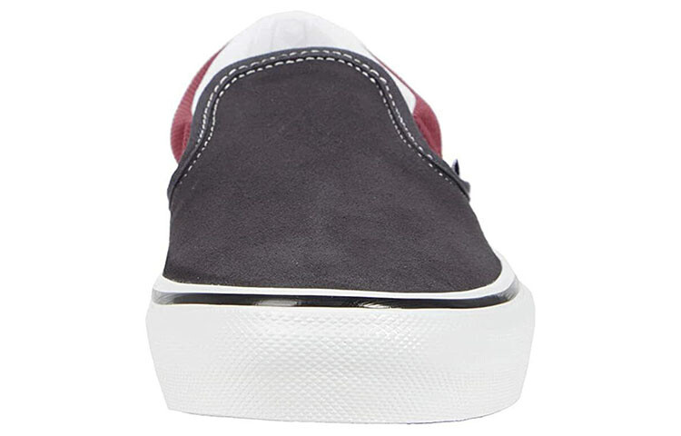 

Кроссовки Vans Slip-On Casual Skateboarding Shoes Unisex Black Red