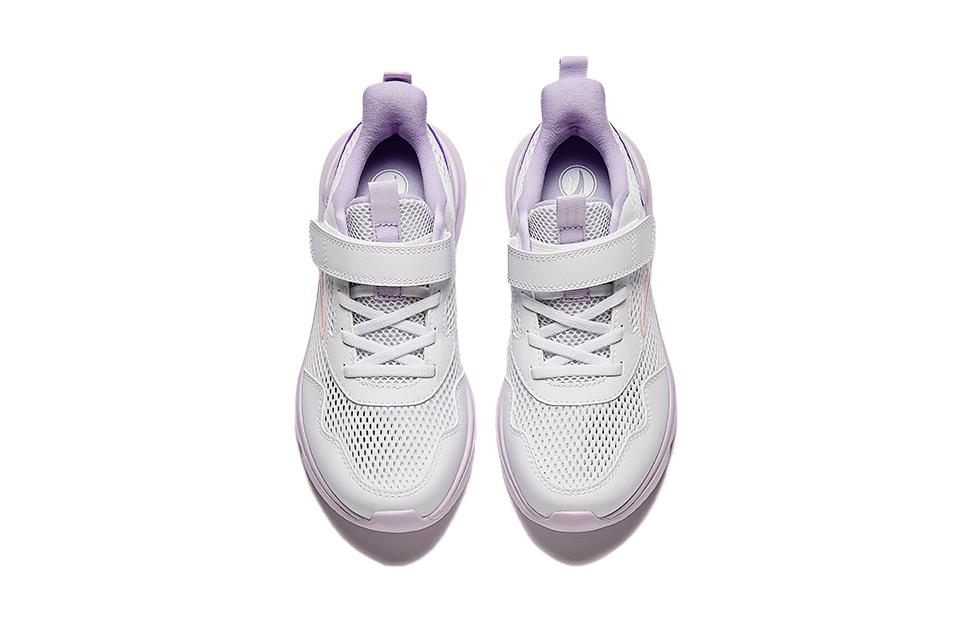 Antakids Детские кроссовки Fresh Look с антискользящей амортизацией и дышащими свойствами, низкие, белые, фиолетовые — фото 3