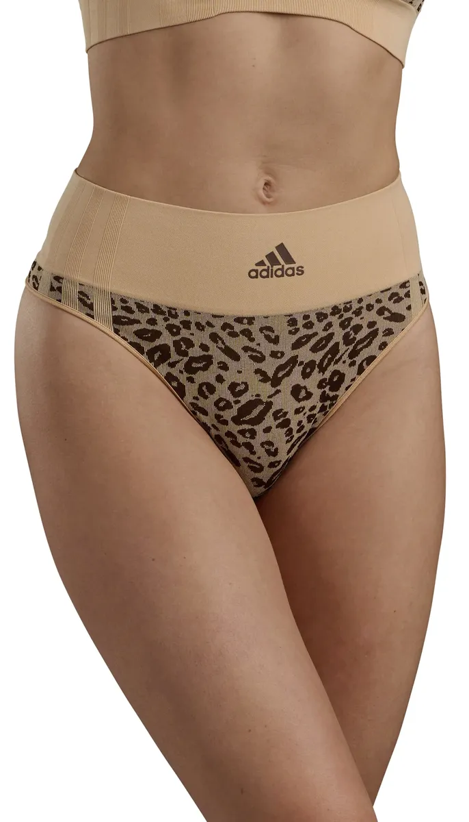 

Трусики Adidas Sportswear с завышенной талией, цвет Animal Print