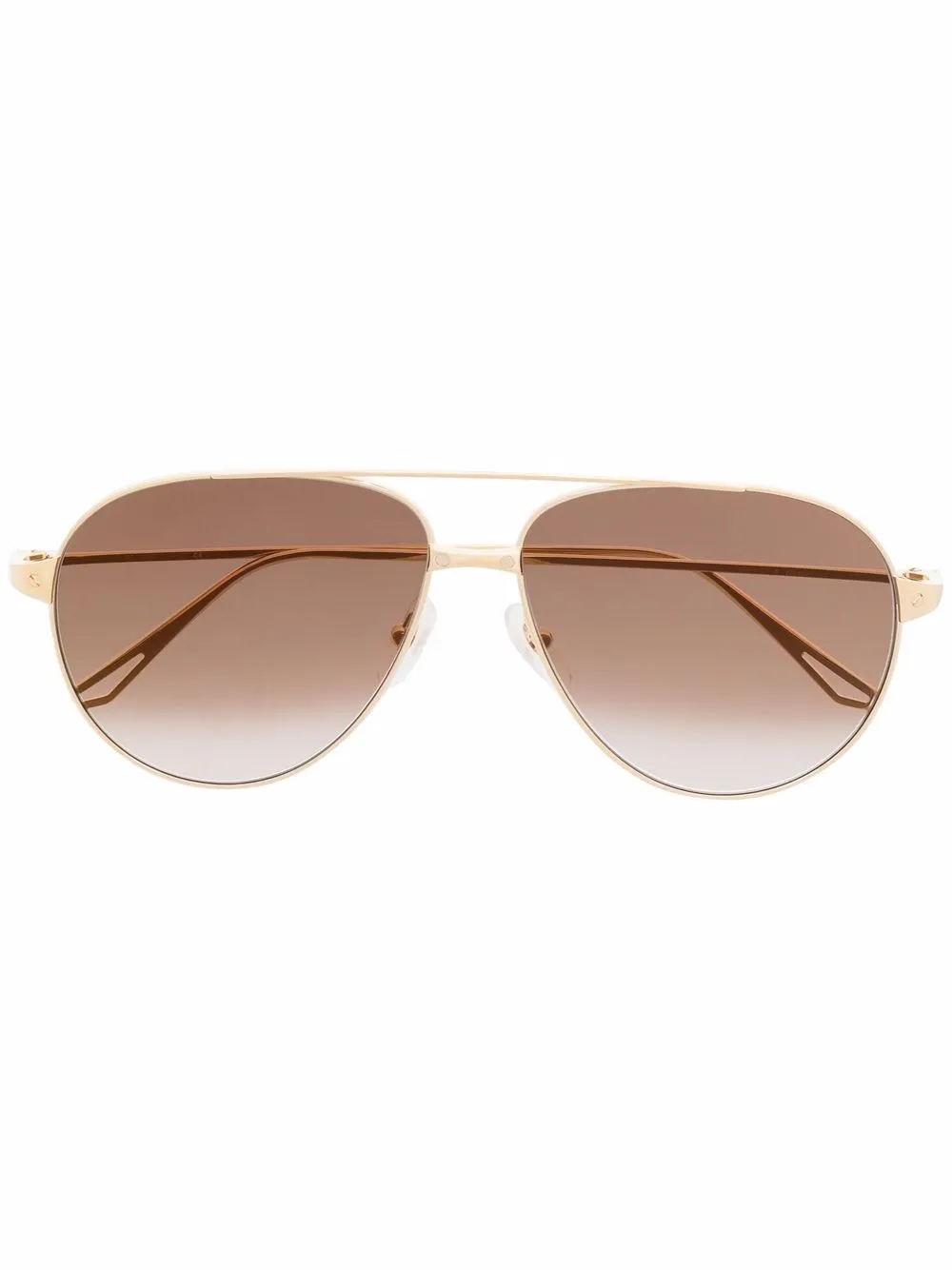 

Солнцезащитные очки-пилоты Cartier Eyewear, золотой