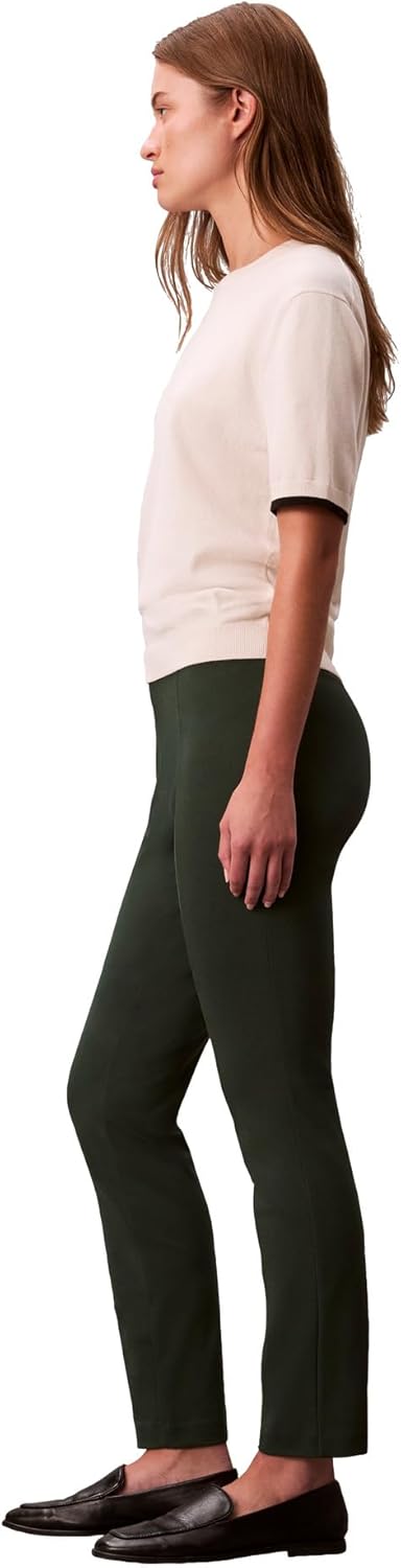 Женские брюки Calvin Klein Ponte Skinny Fit, Sycamore — фото 2