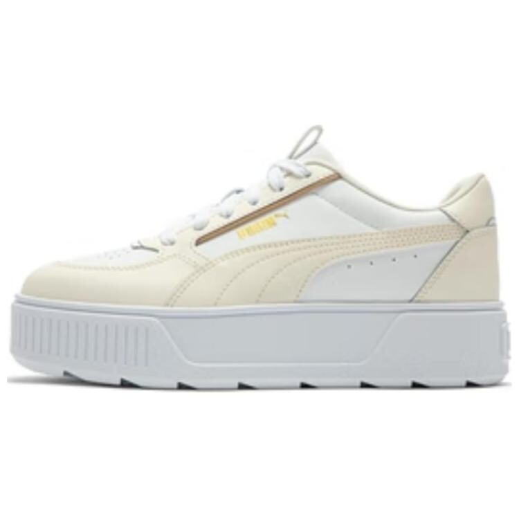 

Кроссовки Puma Karmen Skateboarding Shoes Women's Low-top White - Pure White - Gold, белый