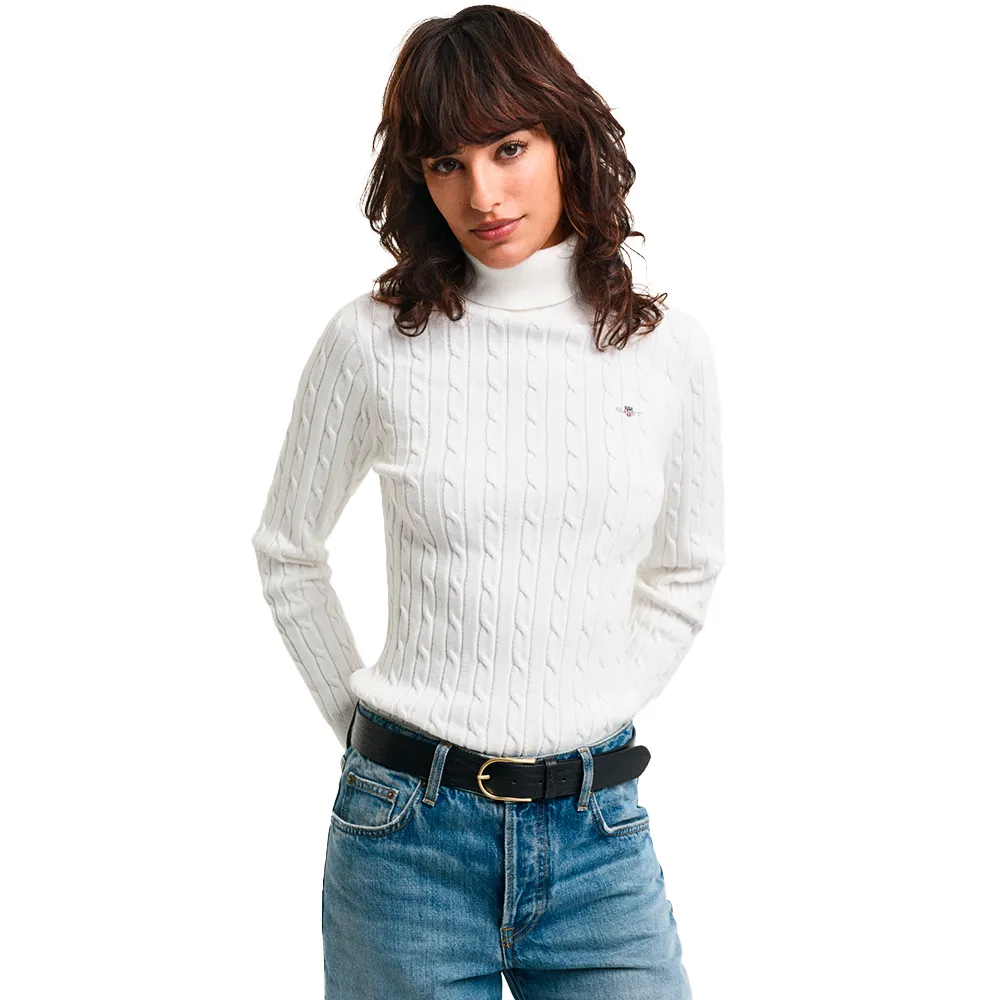 

Свитер Gant 4800102 high neck, белый