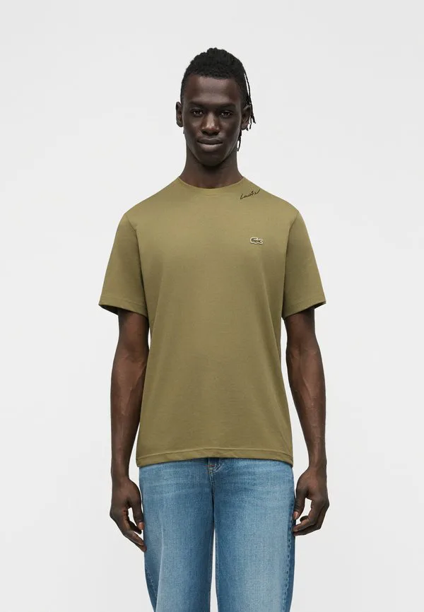 Базовая футболка унисекс Lacoste, Khaki