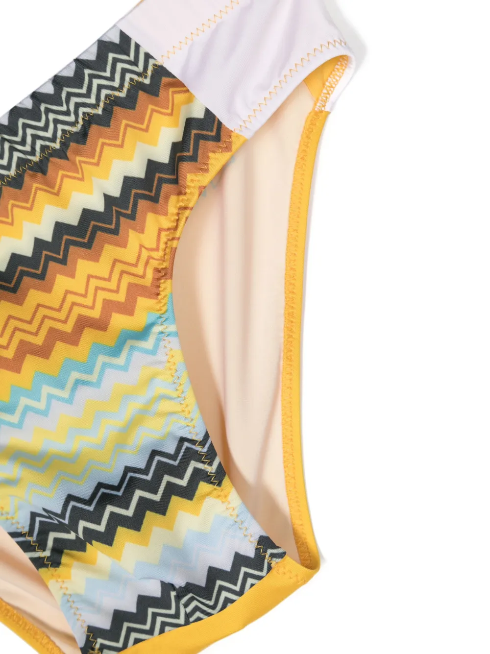 Плавки с графичным принтом Missoni Kids, желтый — фото 2
