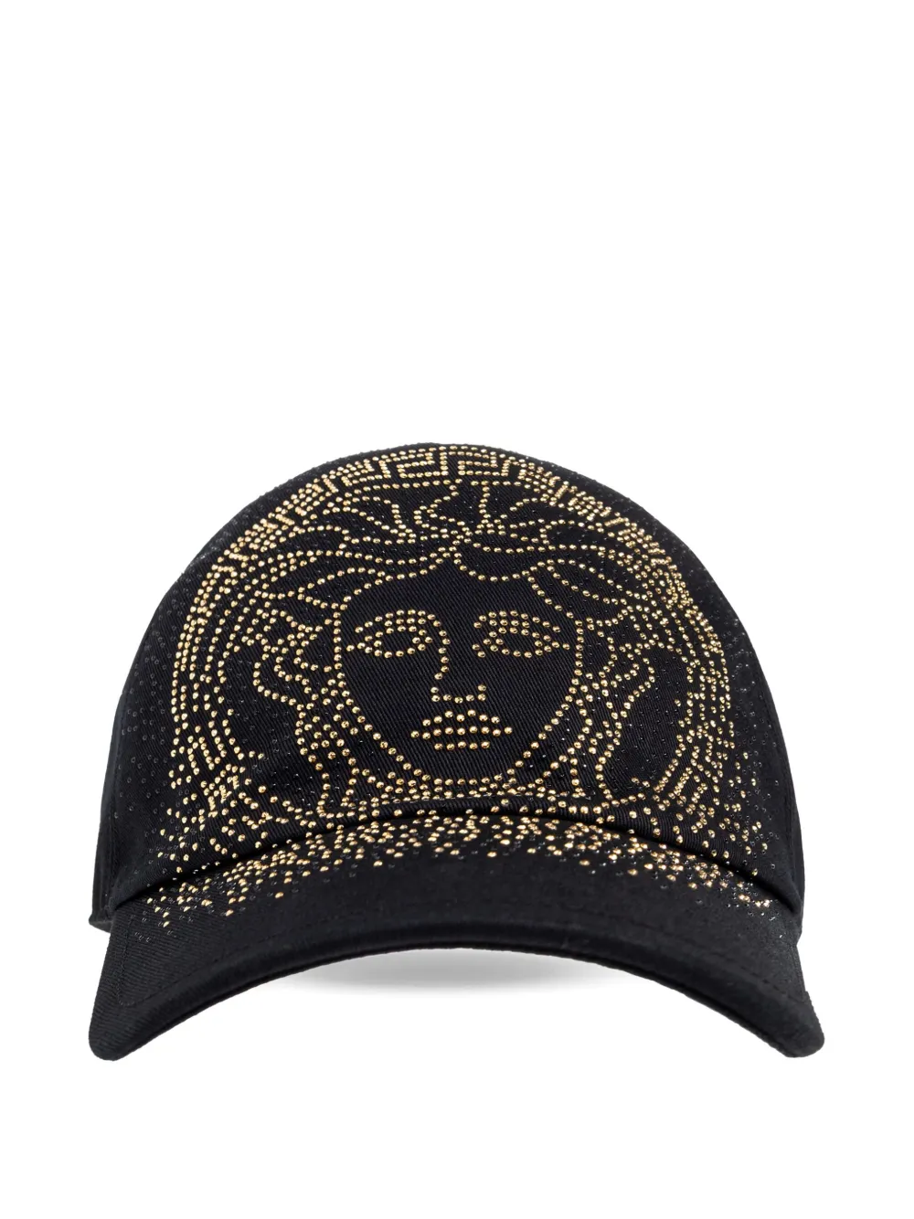 

Бейсболка с изображением медузы Versace Kids, черный