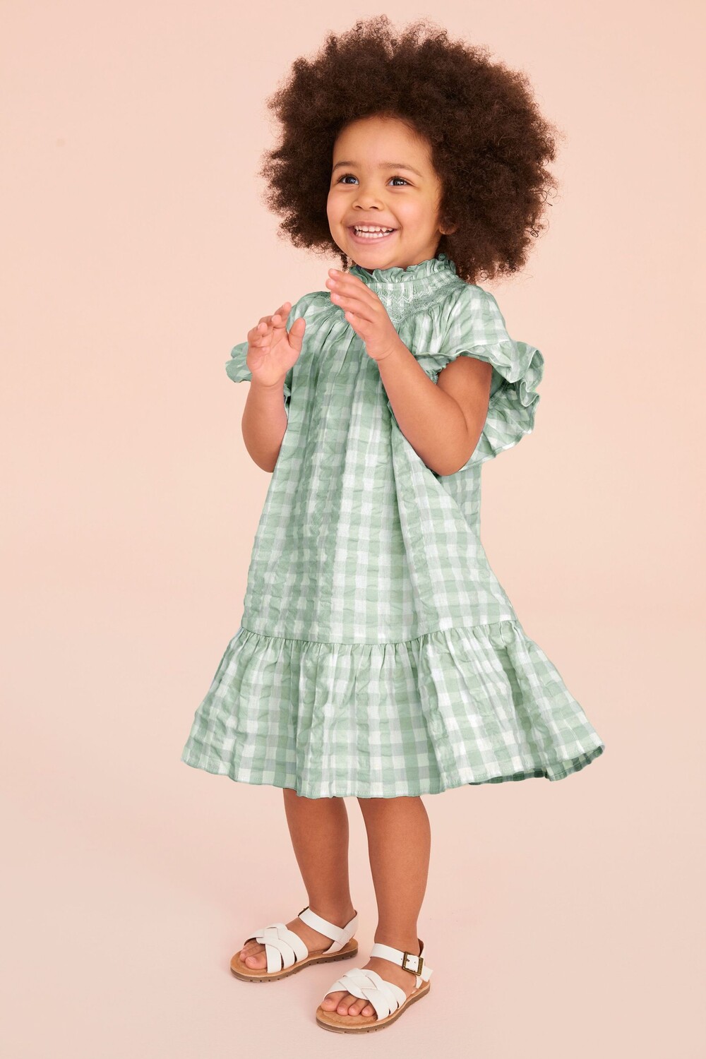 

Платье с волокнистым эффектом Laura Ashley, зеленый