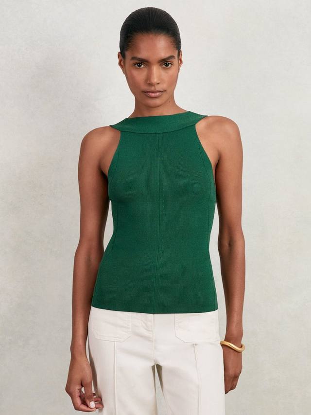 

Топ-майка Maisie с низкой спинкой Reiss, Green