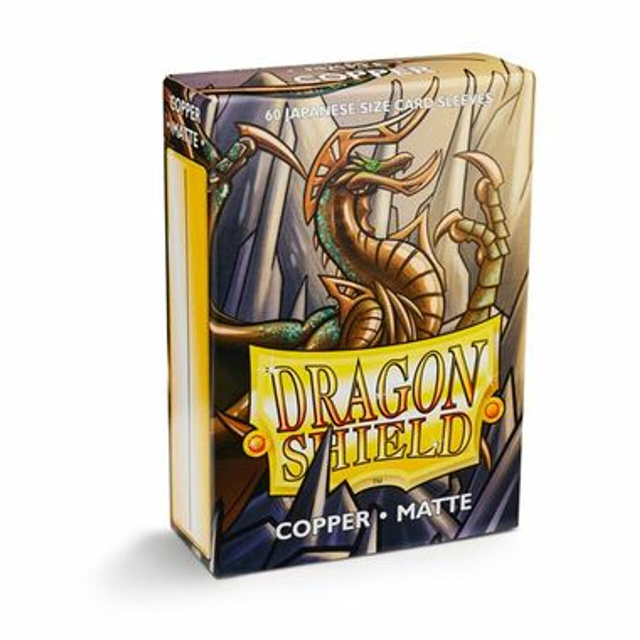 

Аксессуары Dragon Shield Matte Copper Japanese Size Card Sleeves (60ct)