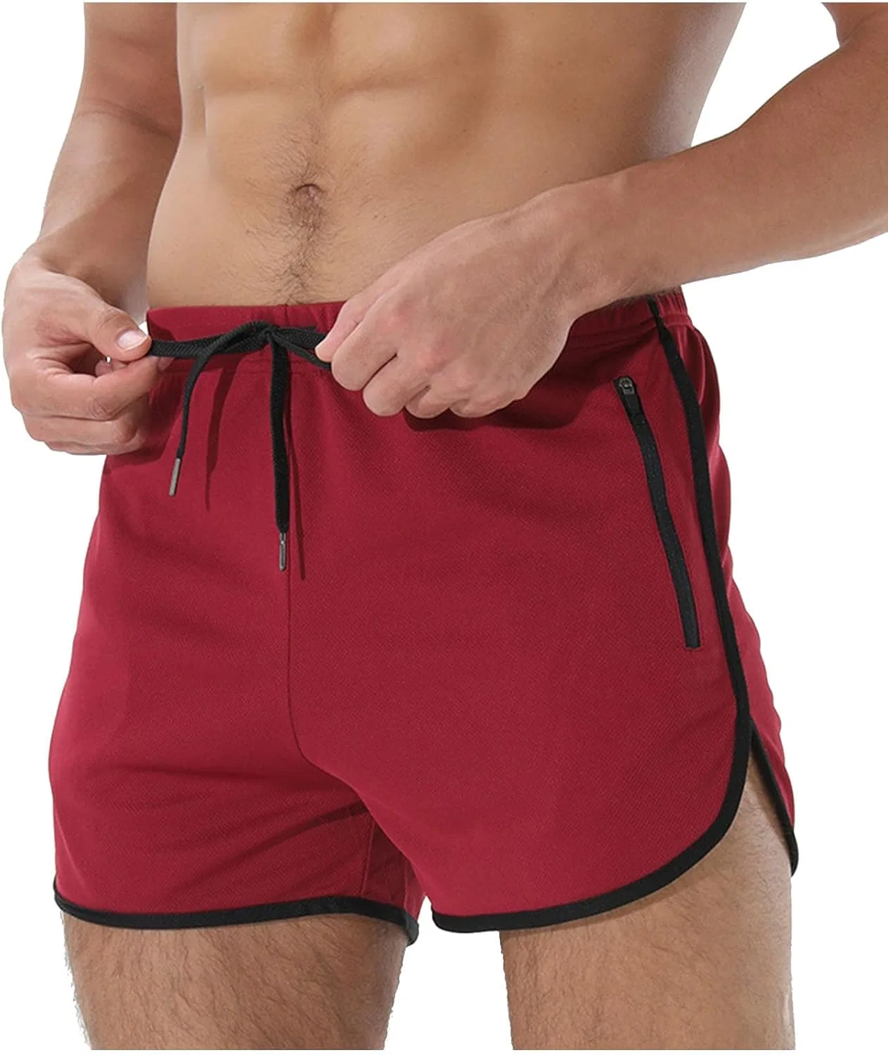 Спортивные шорты Color Block, Generic, Wine