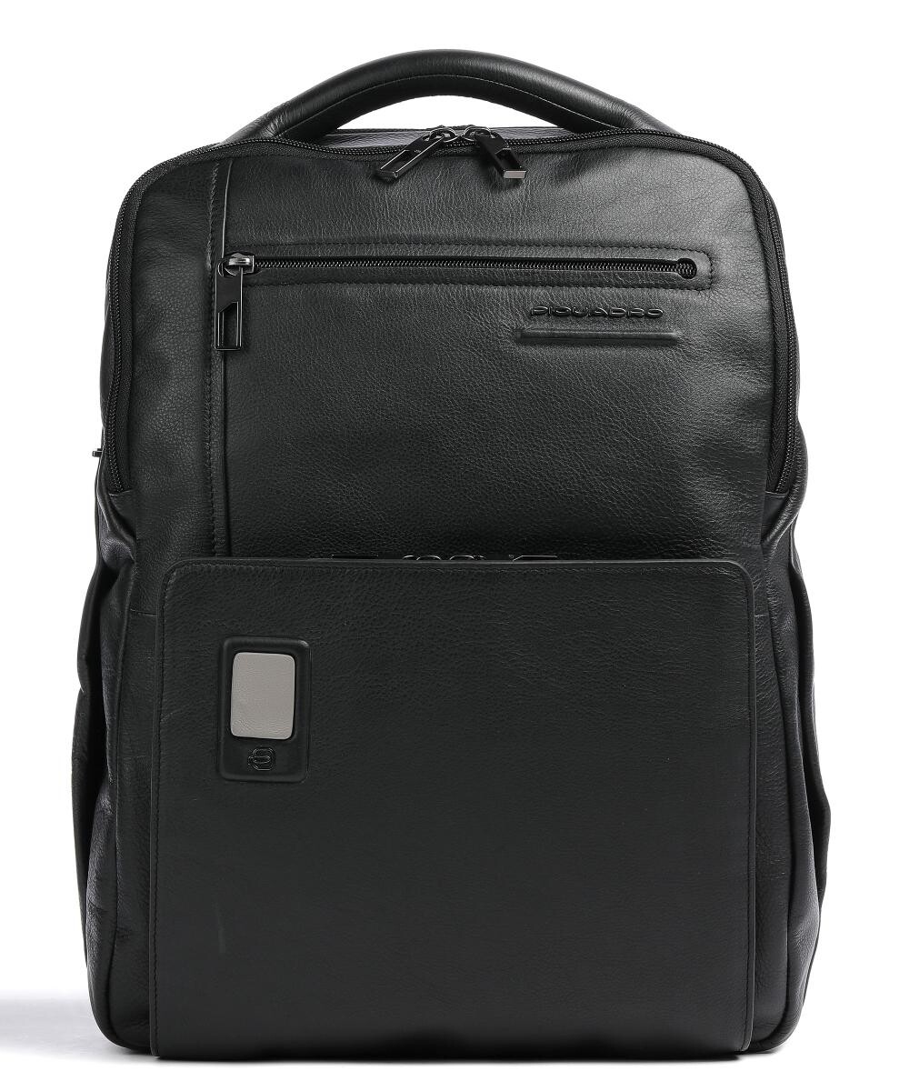 

Рюкзак Akron 14″ из зерненой кожи Piquadro, черный
