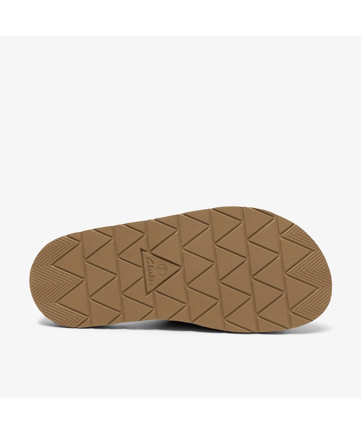 Мужские сандалии из масляной замши Solsbury Slide Clarks коричневые — фото 3