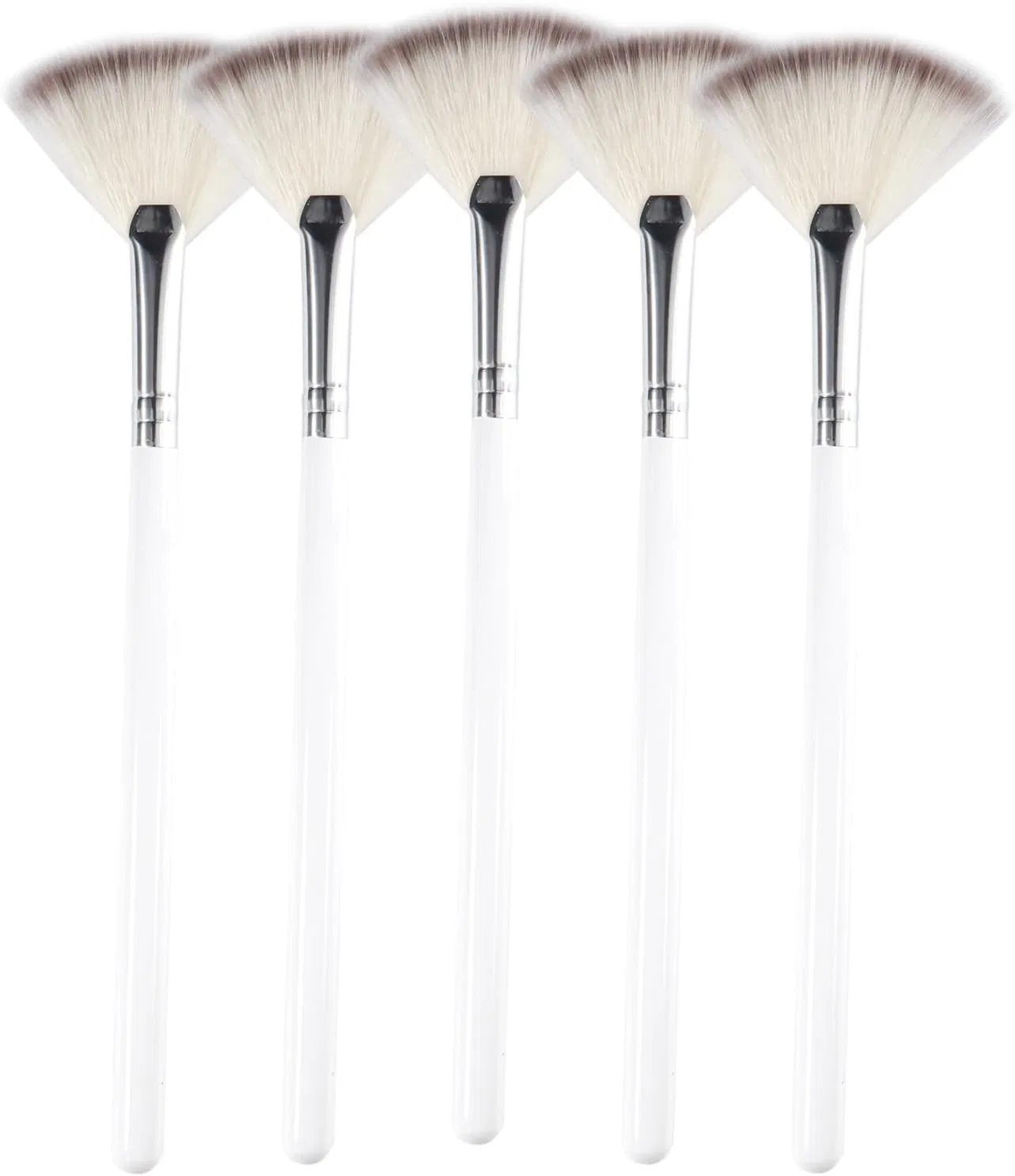 Набор кистей для нанесения масок Veibeau 5 шт белый