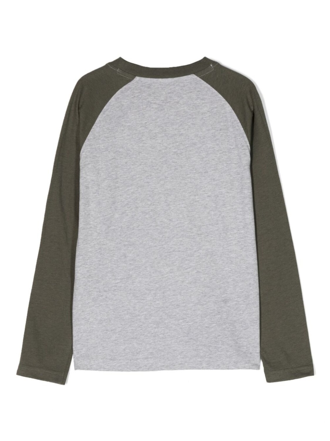 

Zadig & Voltaire Kids футболка с длинными рукавами и логотипом, серый