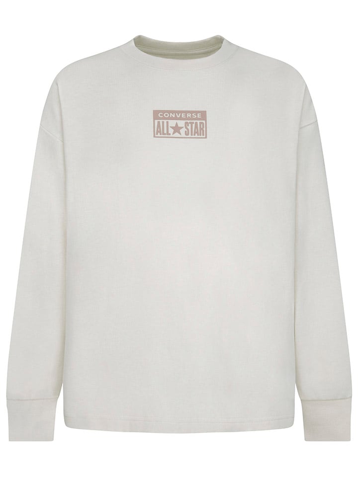 

Converse Футболка с длинными рукавами кремового цвета