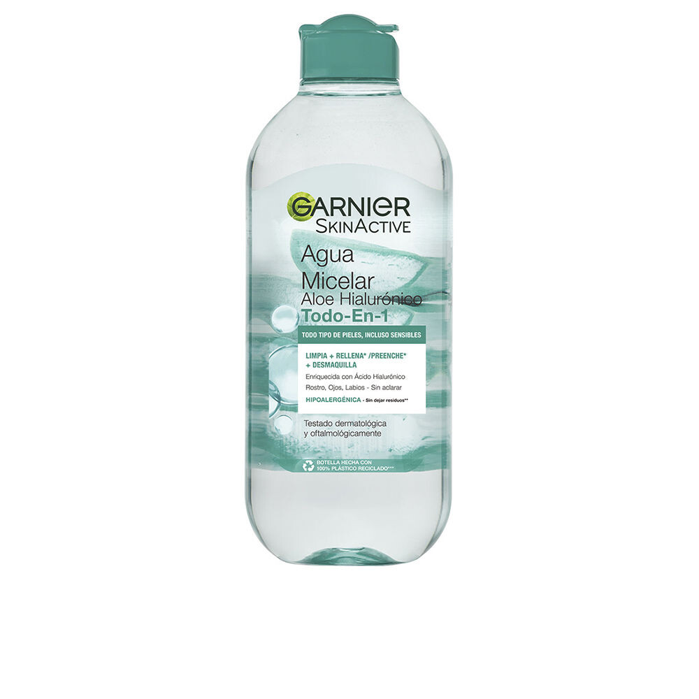 

Мицеллярная вода Skinactive aloe hialurónico agua micelar todo en 1 Garnier, 400 мл