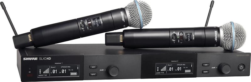 

Беспроводная система Shure SLXD24D/B58-H55
