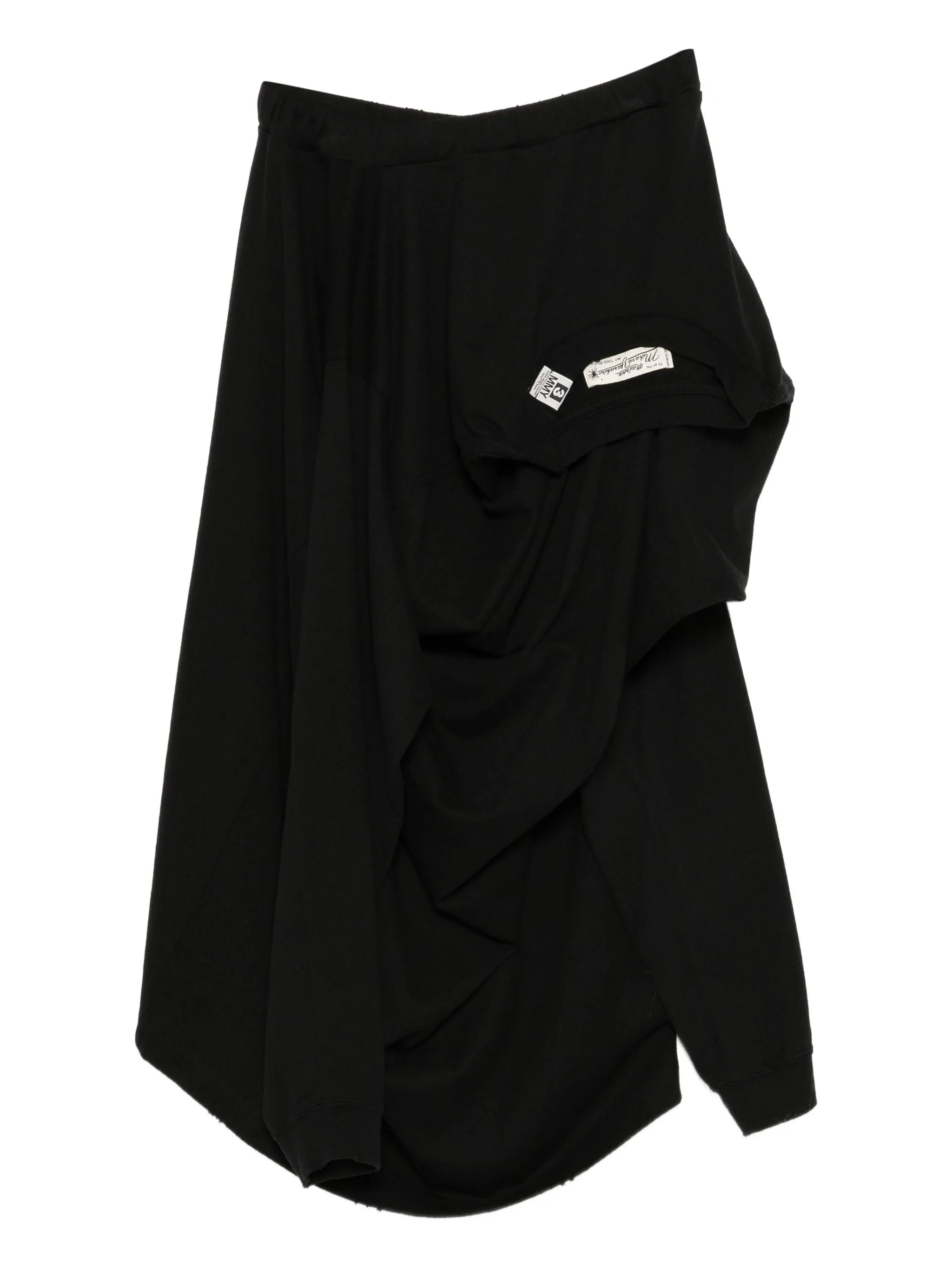 

Юбка с карманами Maison Mihara Yasuhiro, черный