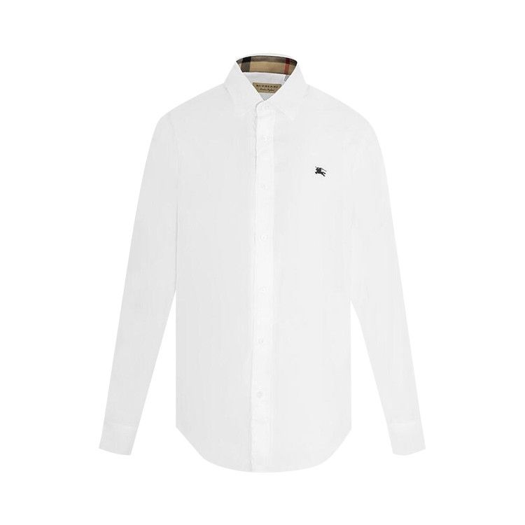 

Рубашка Burberry Stretch Poplin Shirt, White