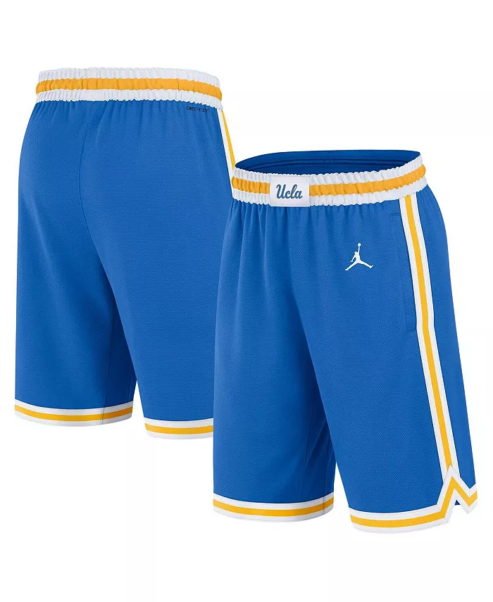 

Мужские синие баскетбольные шорты UCLA Bruins Road Replica Performance Jordan