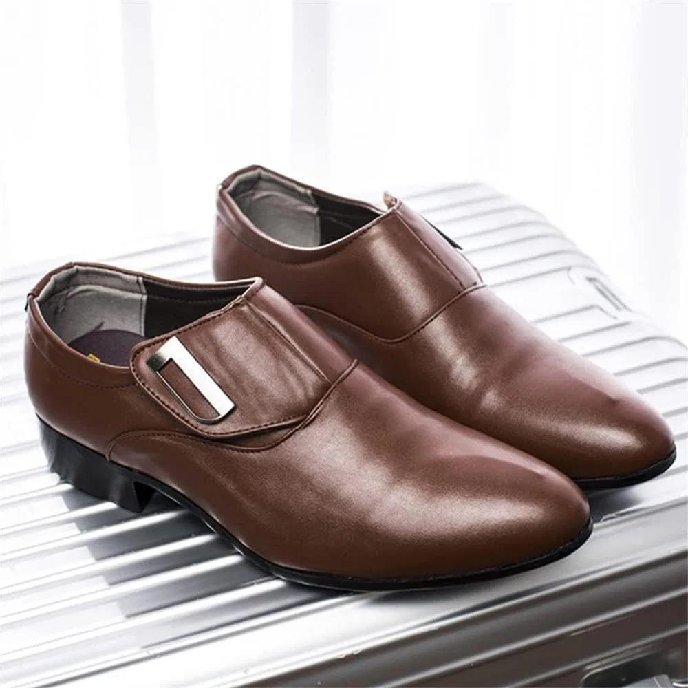 Полуботинки кожаные CHUUMEE Loafers, коричневый — фото 3