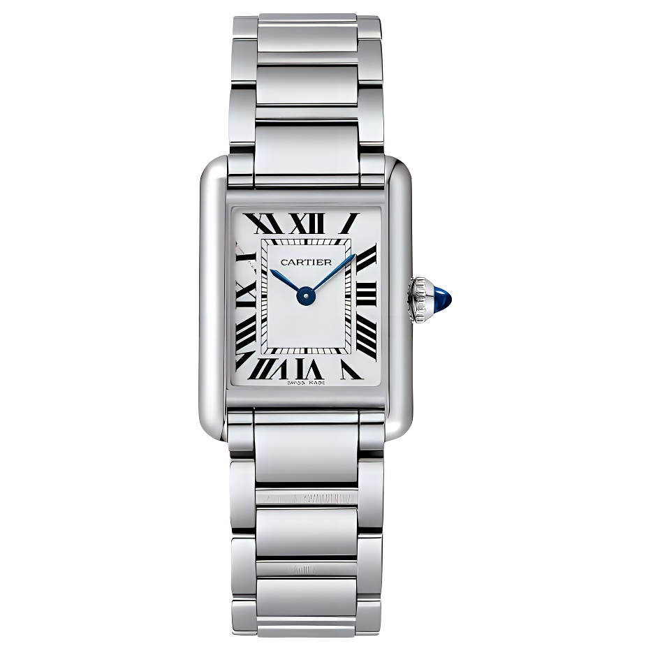 

Cartier Часы 2000 Tank Française 20mm, White Dial