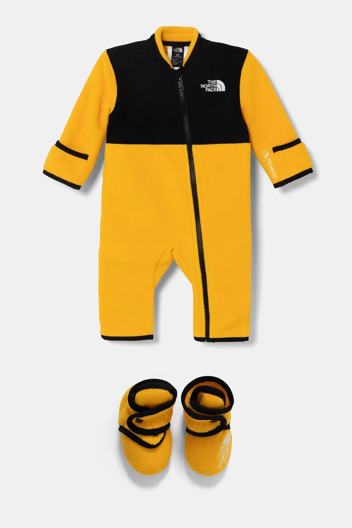 

Детский комбинезон BABDENALI ONE PIECE SET The North Face, желтый