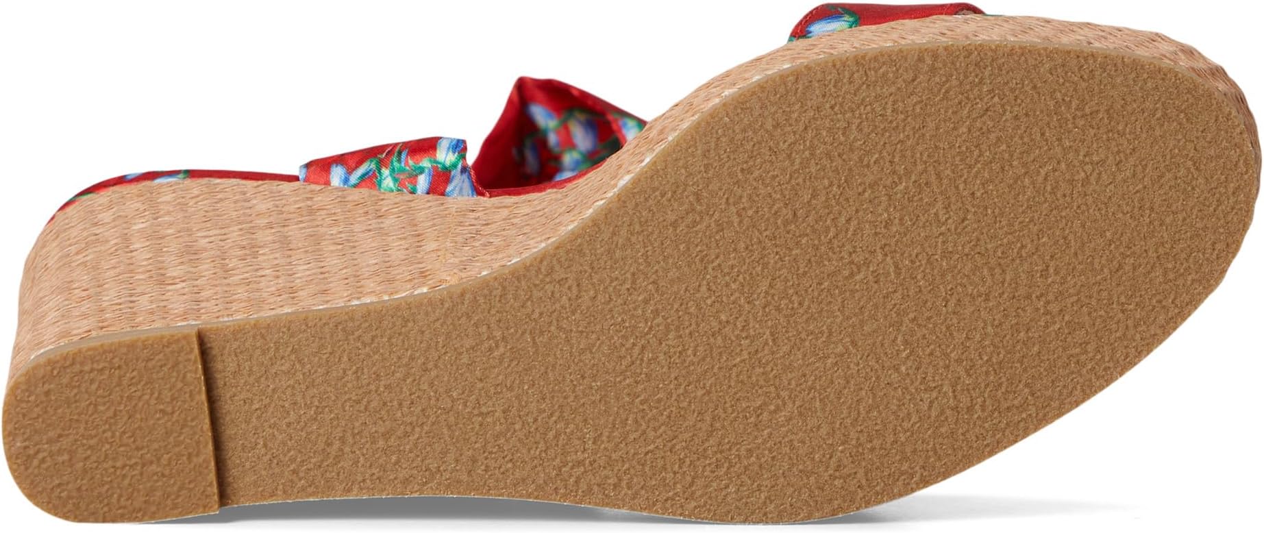 Туфли Jack Rogers Deirdre Scarf Wedge, цвет Fire Red Multi — фото 3
