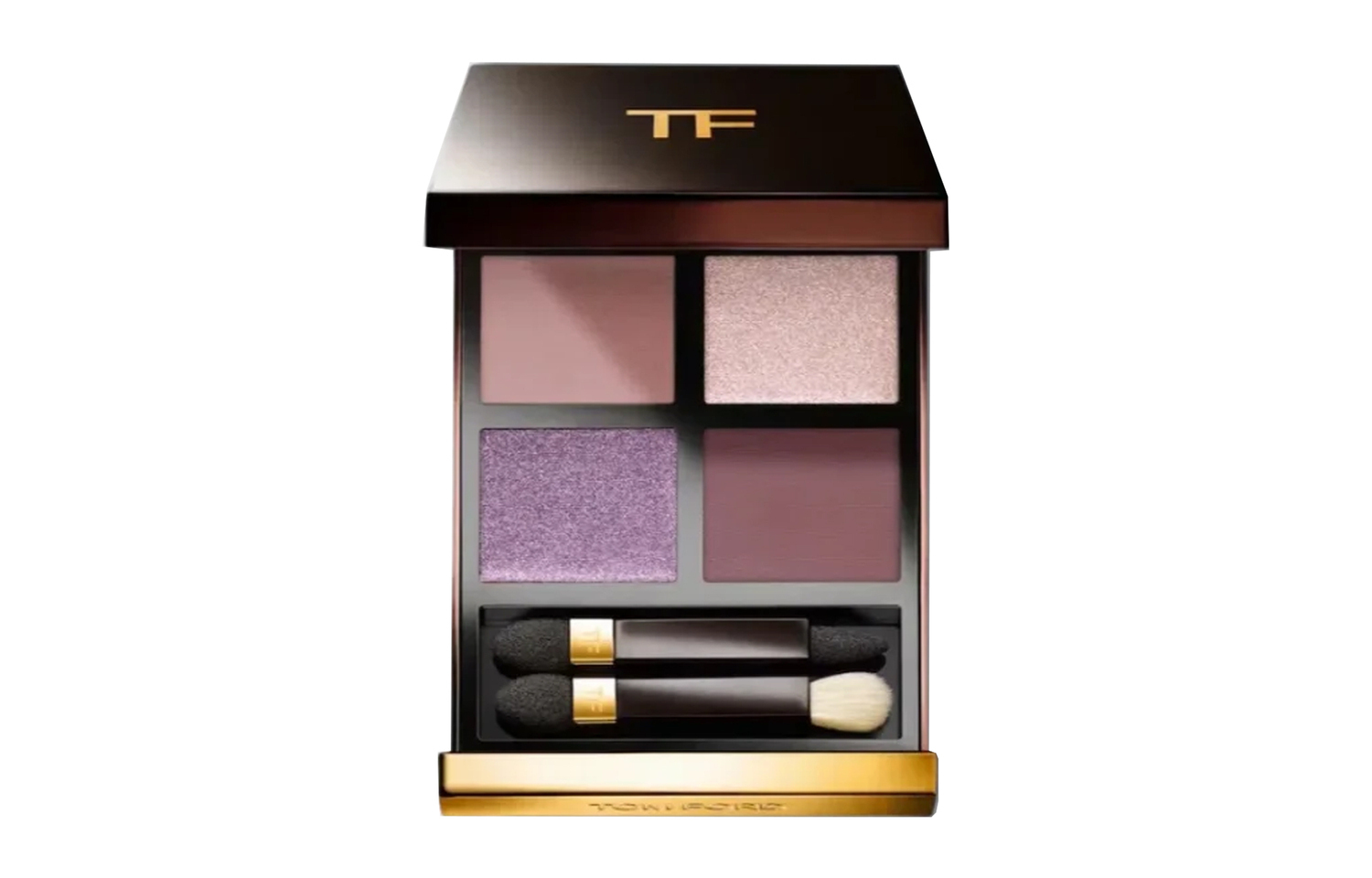 TOM FORD TF Phantom 4 оттенка теней для век легко растушевываются контурирующие подчеркивающие глаза #01 METALLIC MAUVE/#02 ROSE VEIL — фото 3