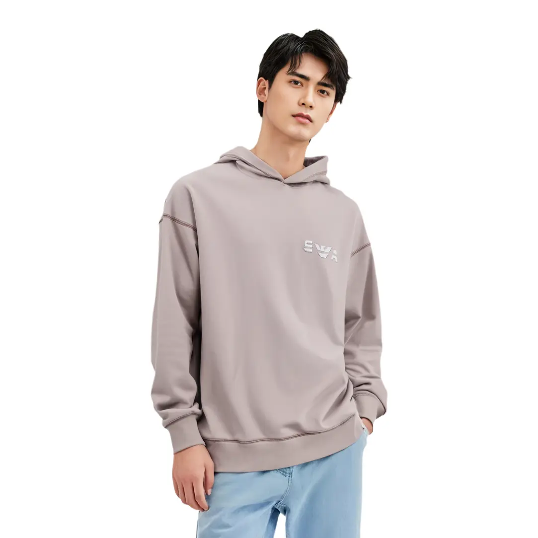 Свитер Emporio Armani мужской бежевый умбра — фото 4