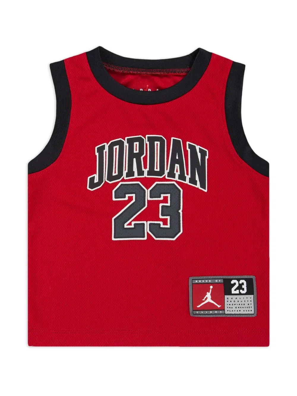 Футболка и шорты Jordan 23 Jordan Kids, черный — фото 3