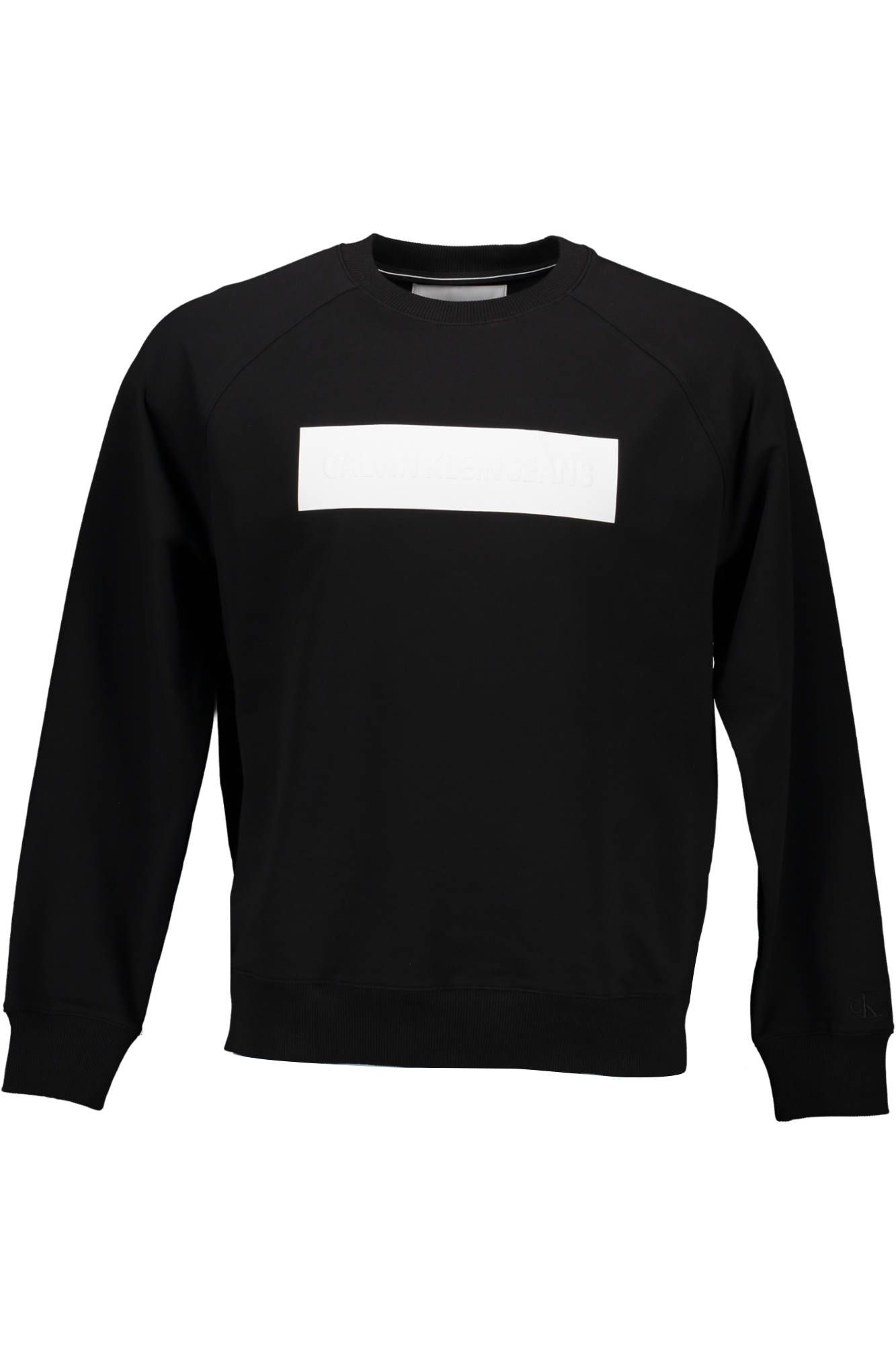 

Черный хлопковый мужской свитер Calvin Klein