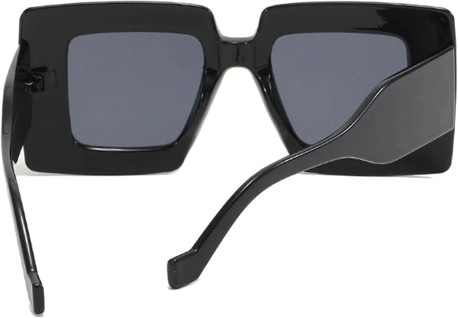 

Большие квадратные солнцезащитные очки bullabulling для женщин с защитой от УФ-излучения, для широкого лица, для активного отдыха на открытом воздухе, Black/Tea