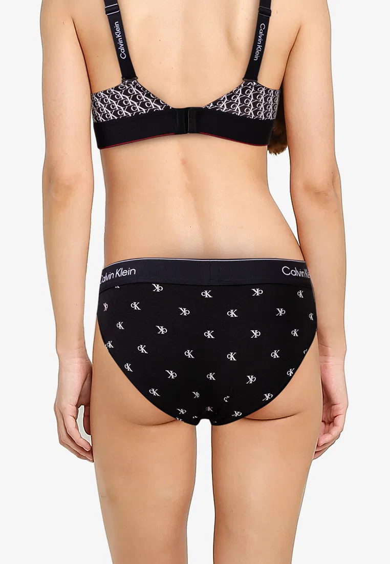 Трусы бикини, Calvin Klein, икона, черный — фото 2