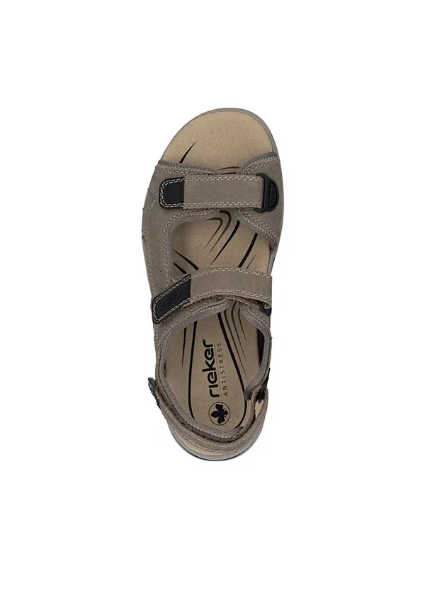 Сандалии Rieker walking sandals, бежевые — фото 4