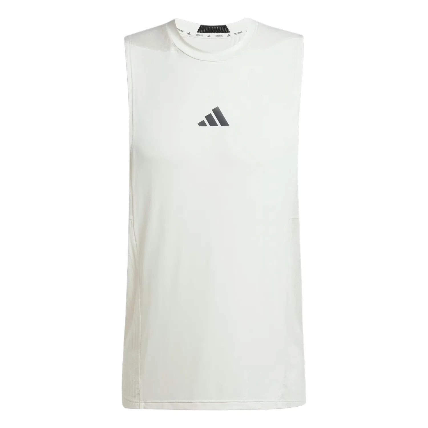 Майка Adidas мужская белая прямая посадка