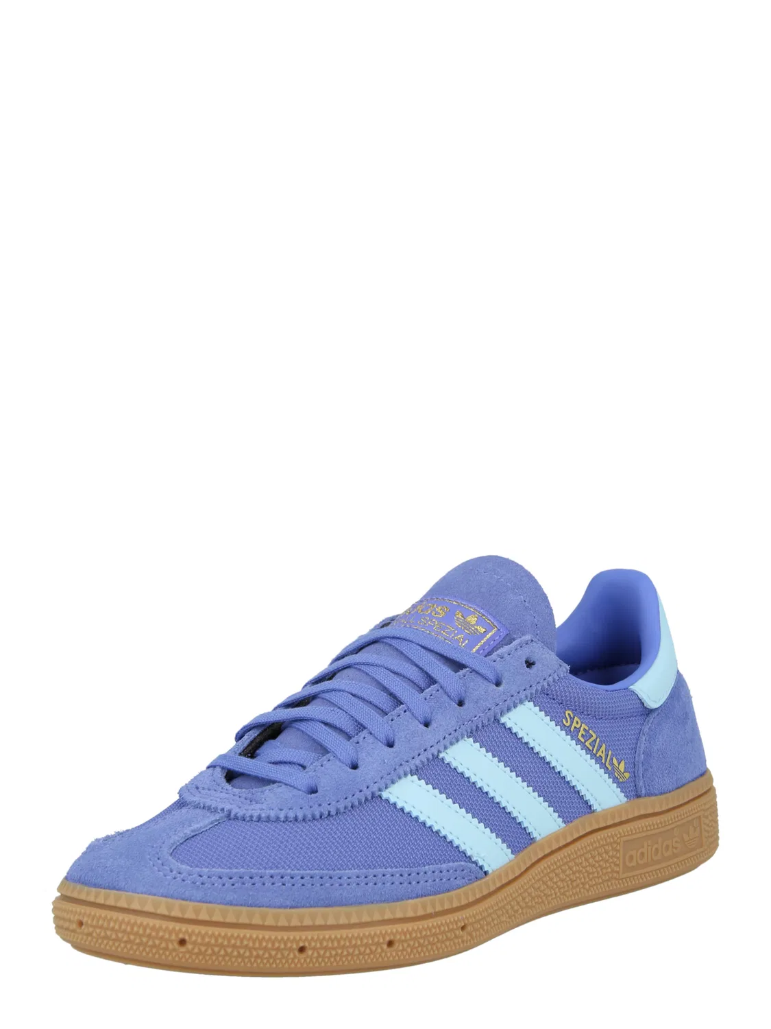 Кроссовки Adidas Originals HANDBALL SPEZIAL синего и светло-голубого цвета