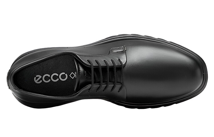 Мужские туфли Ecco Men's Casual Shoes Men Low-Top Black — фото 3