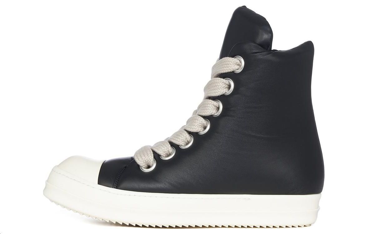

RICK OWENS Кроссовки Fogachine High Black Milk