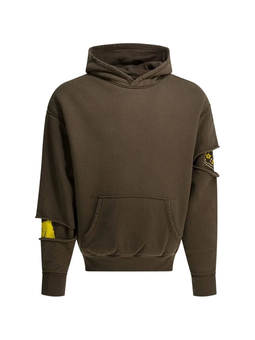 

Худи с вырезом Kapital, коричневый