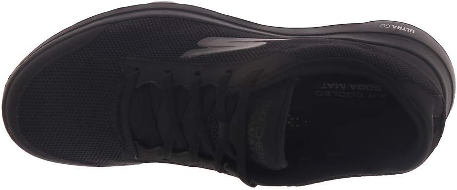 Мужские кроссовки Skechers Gowalk 5 цвета демитассе, черный — фото 4