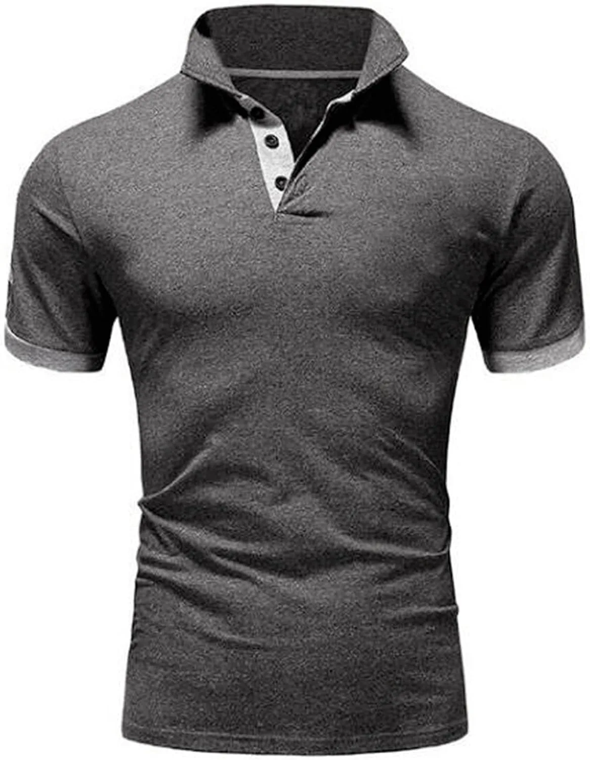 

Мужская поло с коротким рукавом Cotton Golf Slim Fit SWJGLITTR