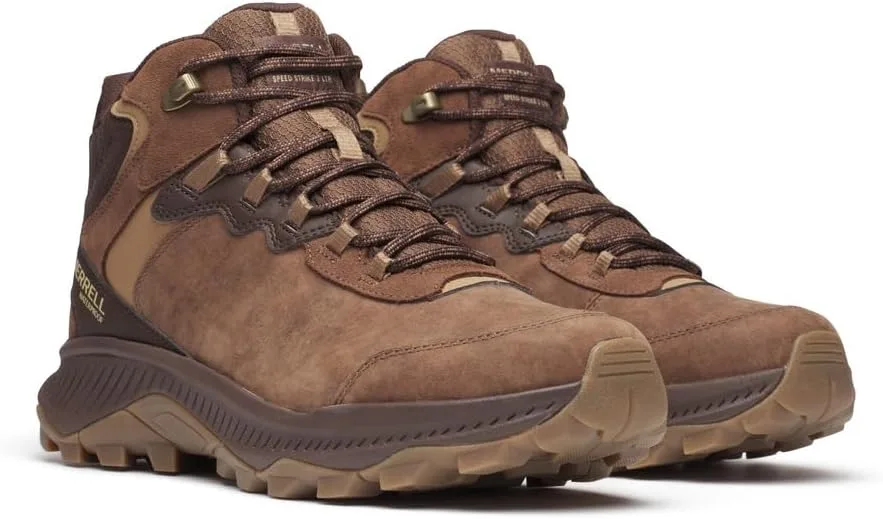 Мужские кроссовки Merrell Speed Strike 2 Ltr Mid Wp, коричневый — фото 2