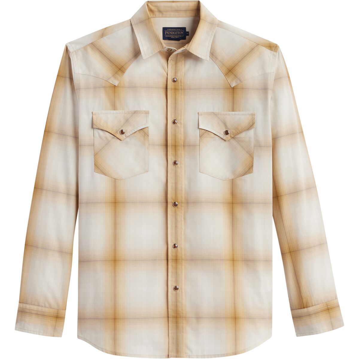 

Фронтьер рубашка с длинными рукавами Pendleton, белый