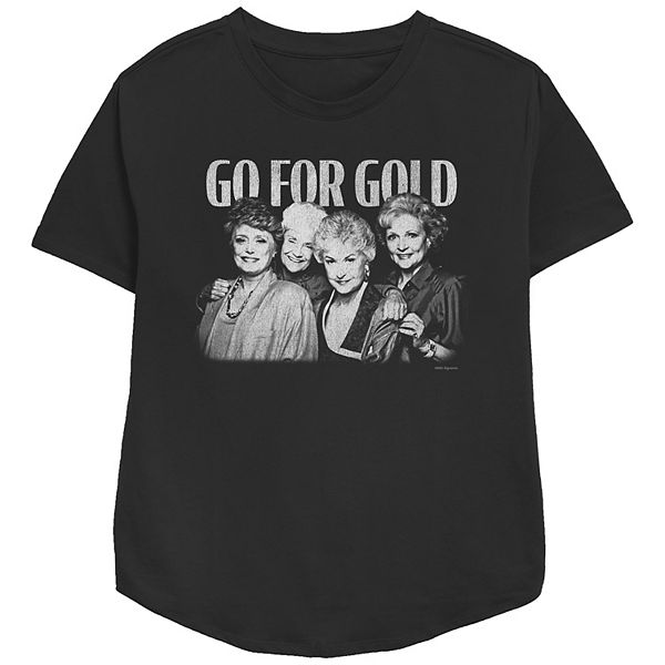

Футболка с принтом The Golden Girls Go For Gold Licensed Character