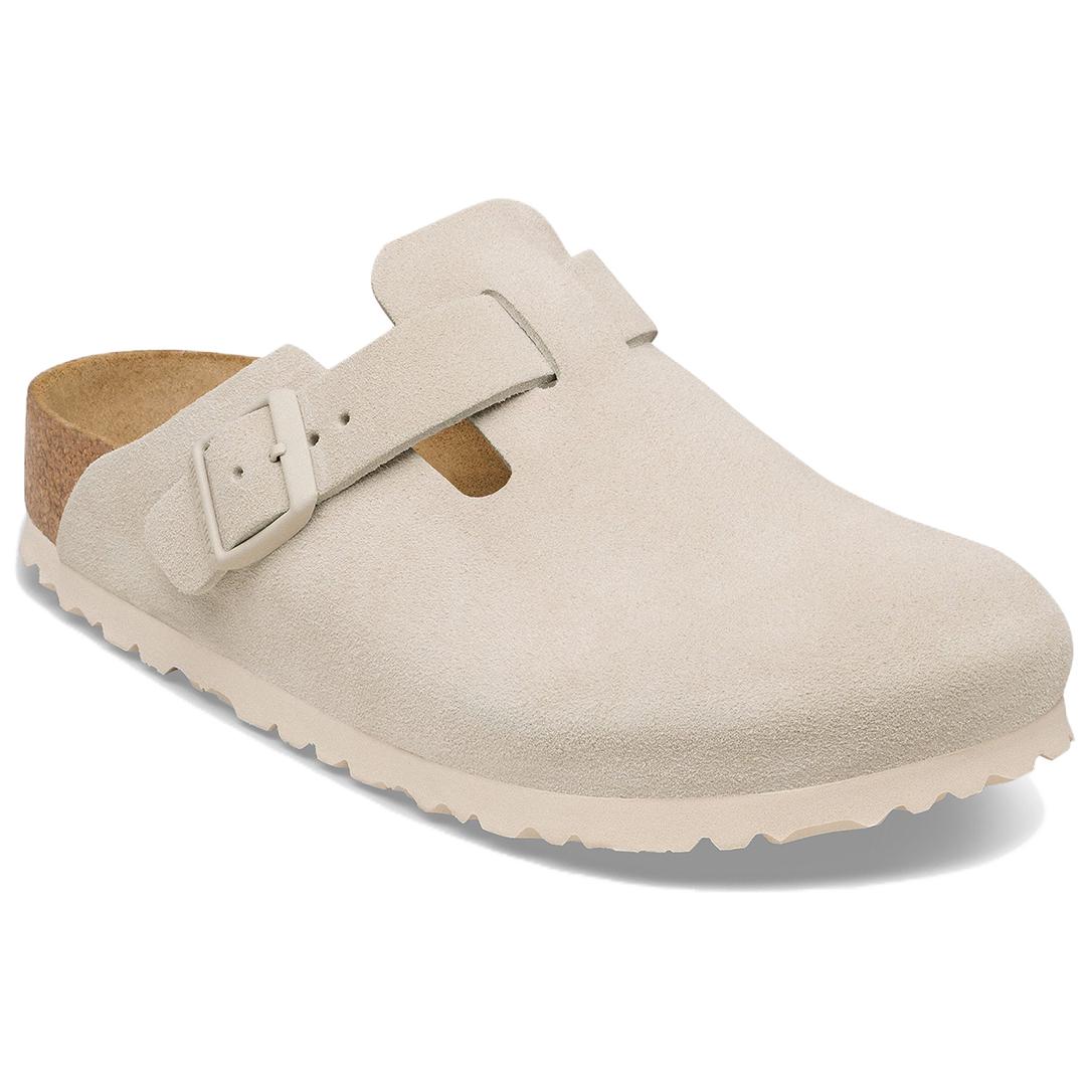 Birkenstock Бостонские туфли унисекс, перламутровые, белый, узкие — фото 4